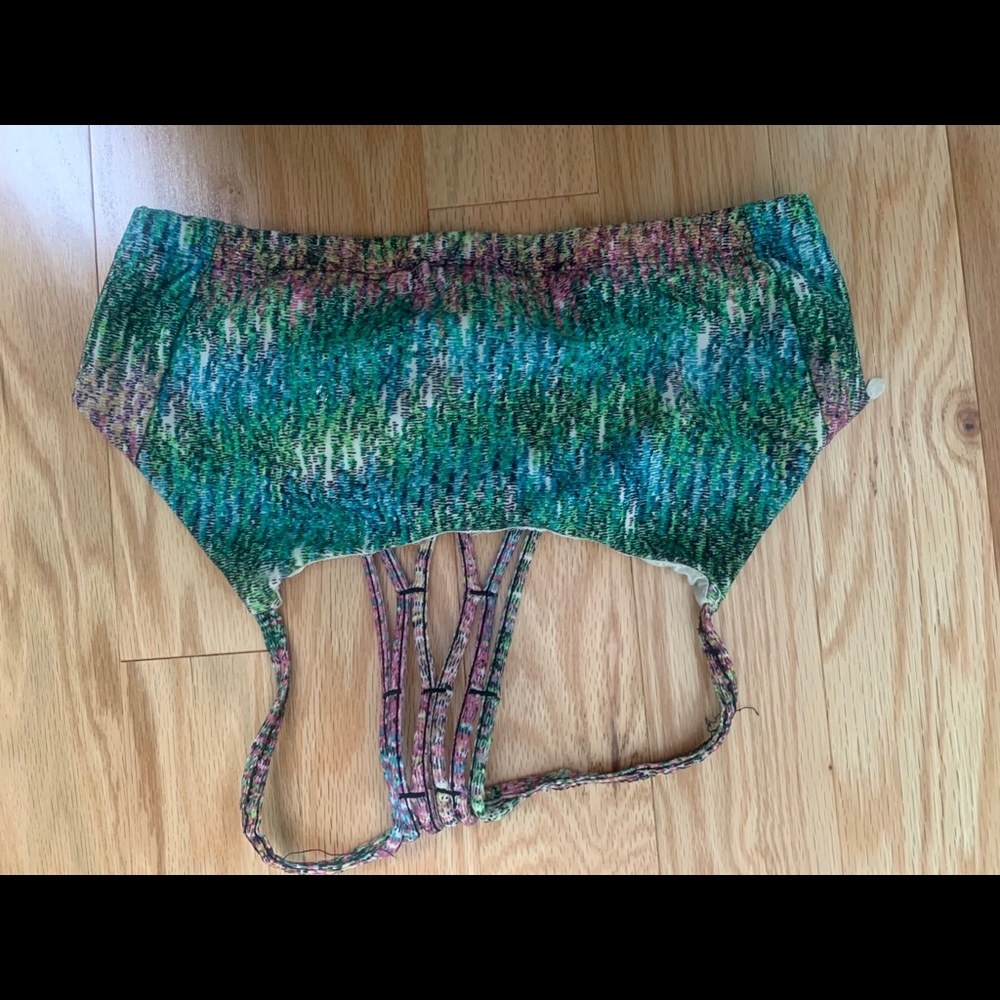 Multicolored Sports Bra